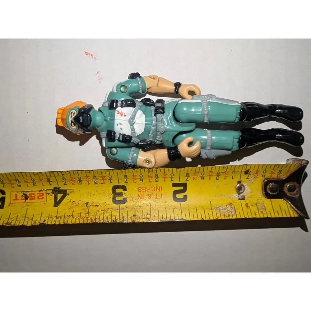 Vintage 1986 GI Joe ARAH Wet Suit v1 Action Figure Scuba SEAL Diver